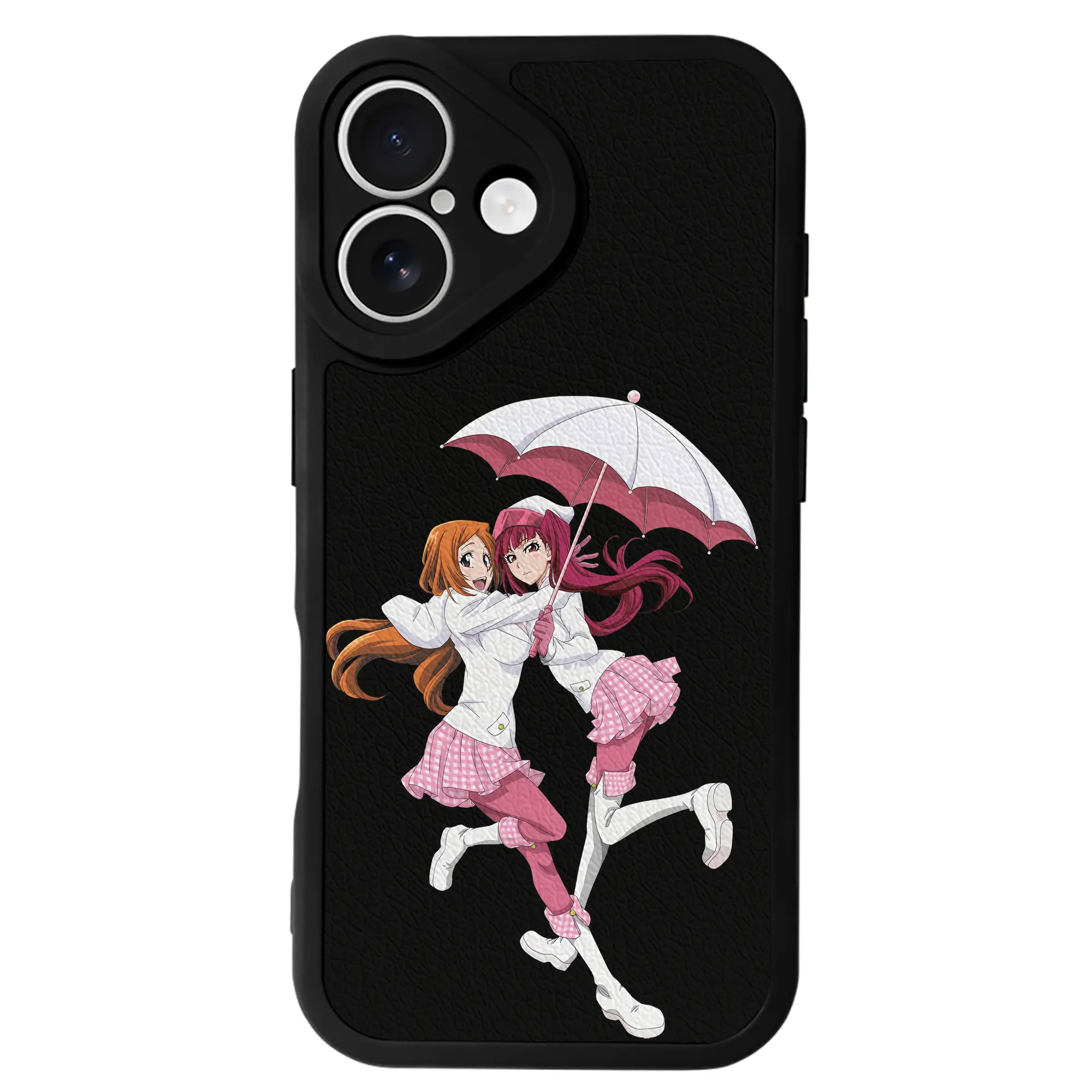 ブリーチ グッズ 井上 織姫 - IPhone 16シリーズ対応 ・ シリコンスマホケース ・ レザー調 ・ 高精度フィット ・ 耐衝撃 ・ ワイヤレス充電対応 ・ 精密カット